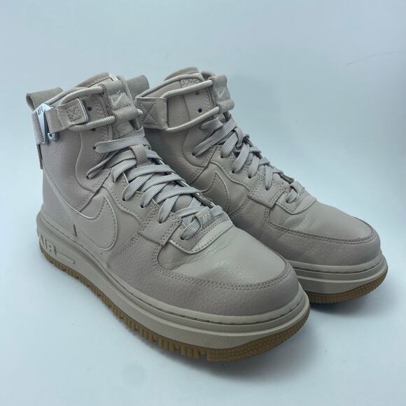 NIKE AIR Force 1 "High Utility 2.0" Fossil Stone Artic Womens Shoes Size 9 - Picture 9 of 12